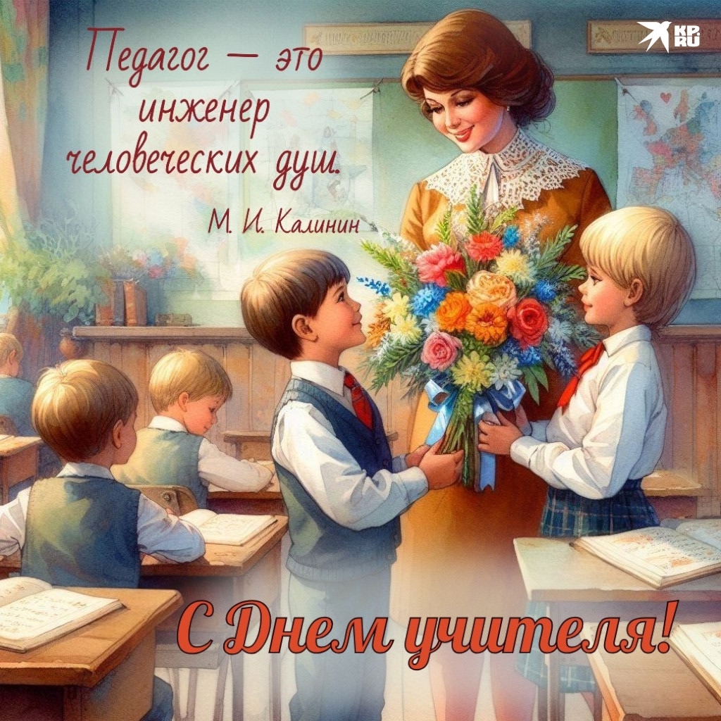 С Днём учителя!.